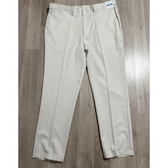 Saddlebred Travelers Comfort Flex Straight Fit Men's Dress Pants Size 42X32 - Picture 1 of 11